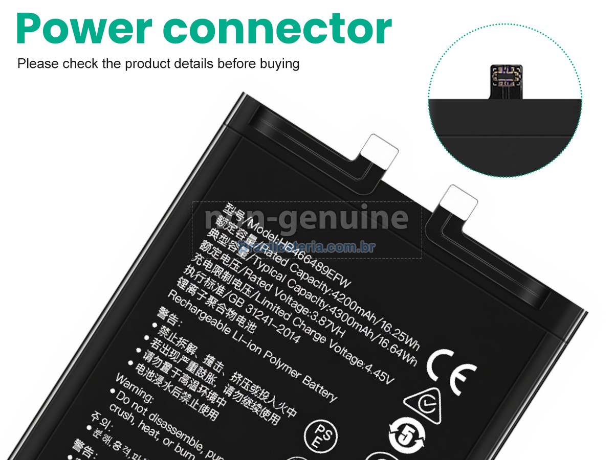 Bateria para Honor HB466489EFW