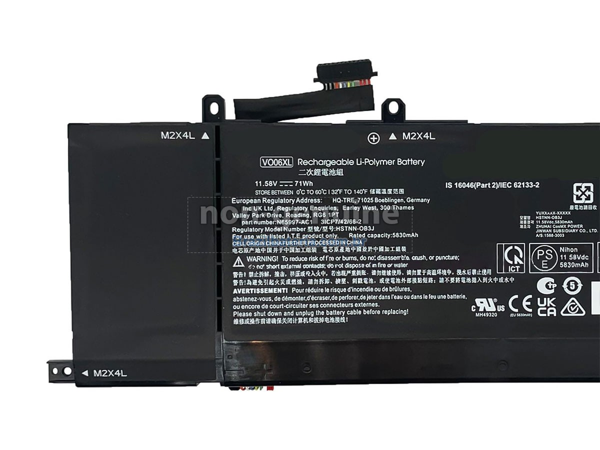 Bateria para HP Omen TRANSCEND 14-FB1032TX