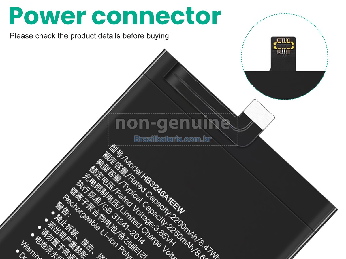 Bateria para Huawei MATE X