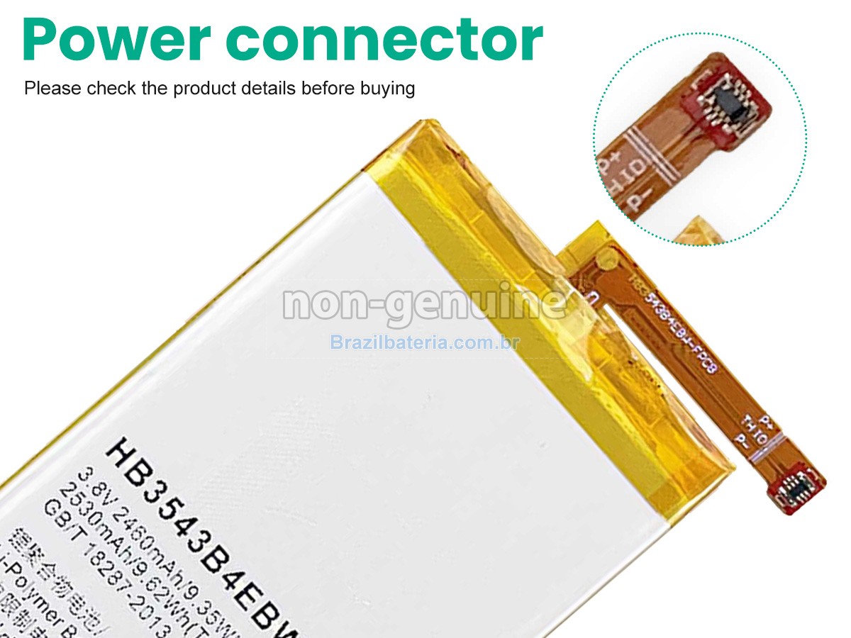 Bateria para Huawei HB3543B4EBW