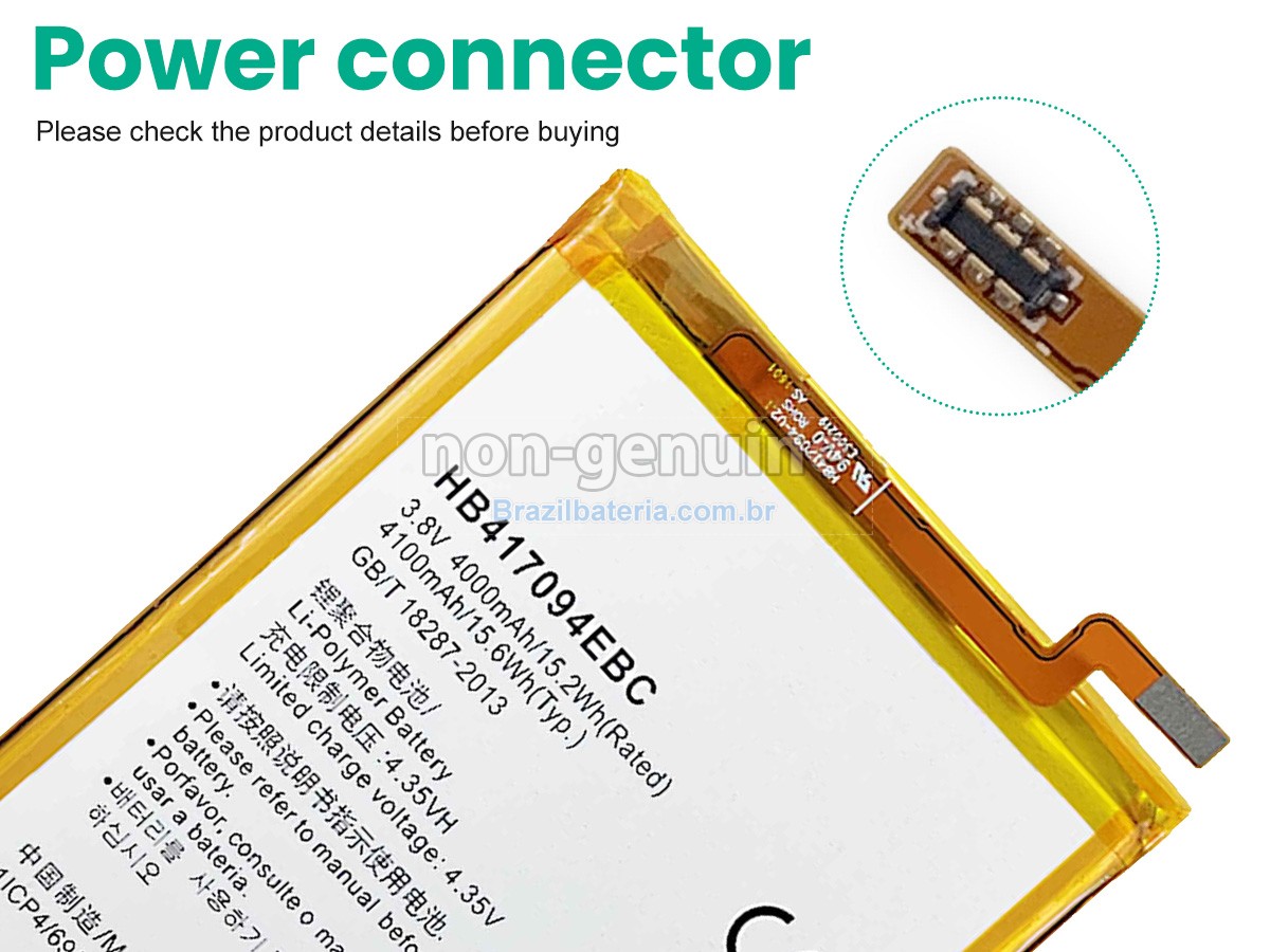 Bateria para Huawei HB417094EBC