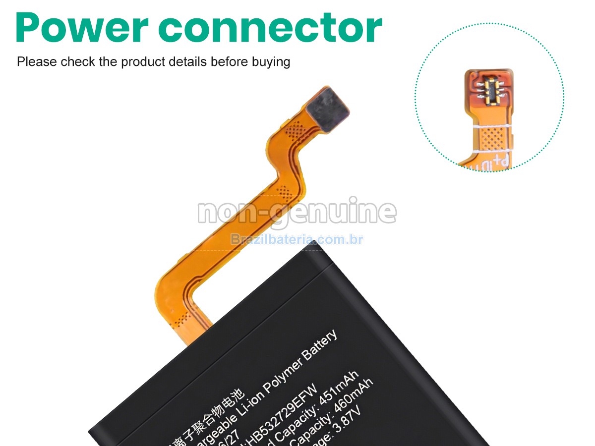 Bateria para Huawei GT2 PRO