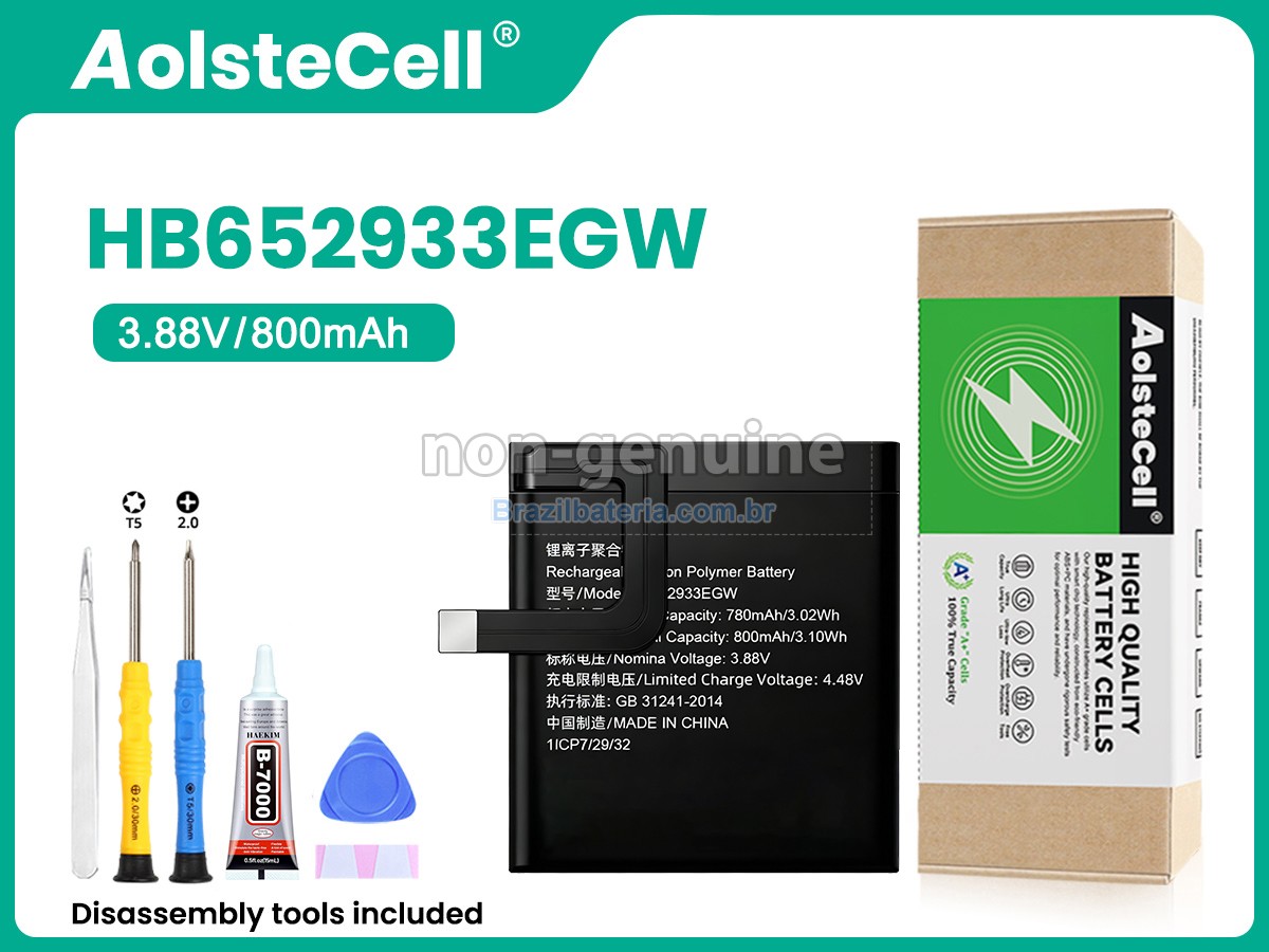 Bateria para Huawei HB652933EGW