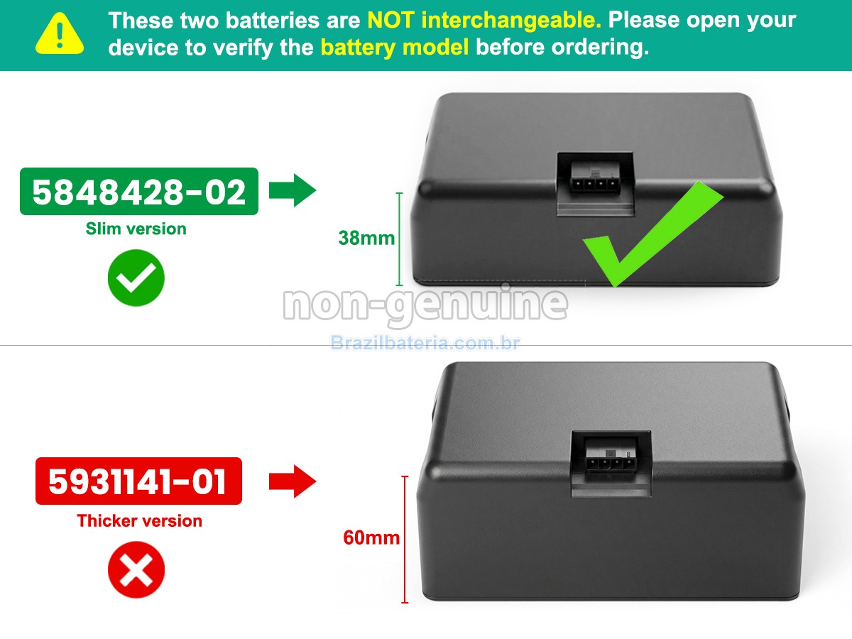 Bateria para Husqvarna AUTOMOWER 305 2020