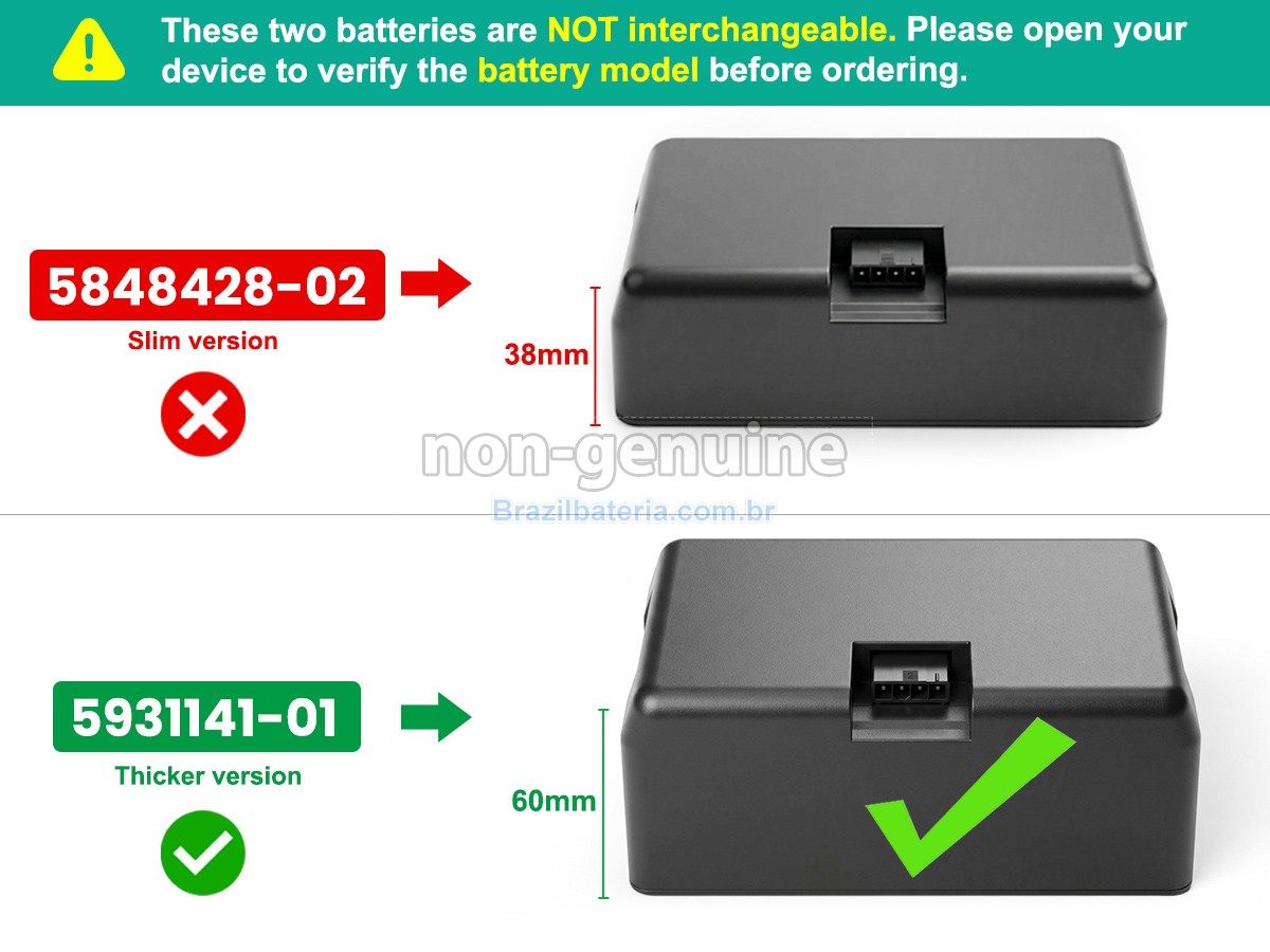 Bateria para Husqvarna AUTOMOWER 305 2020