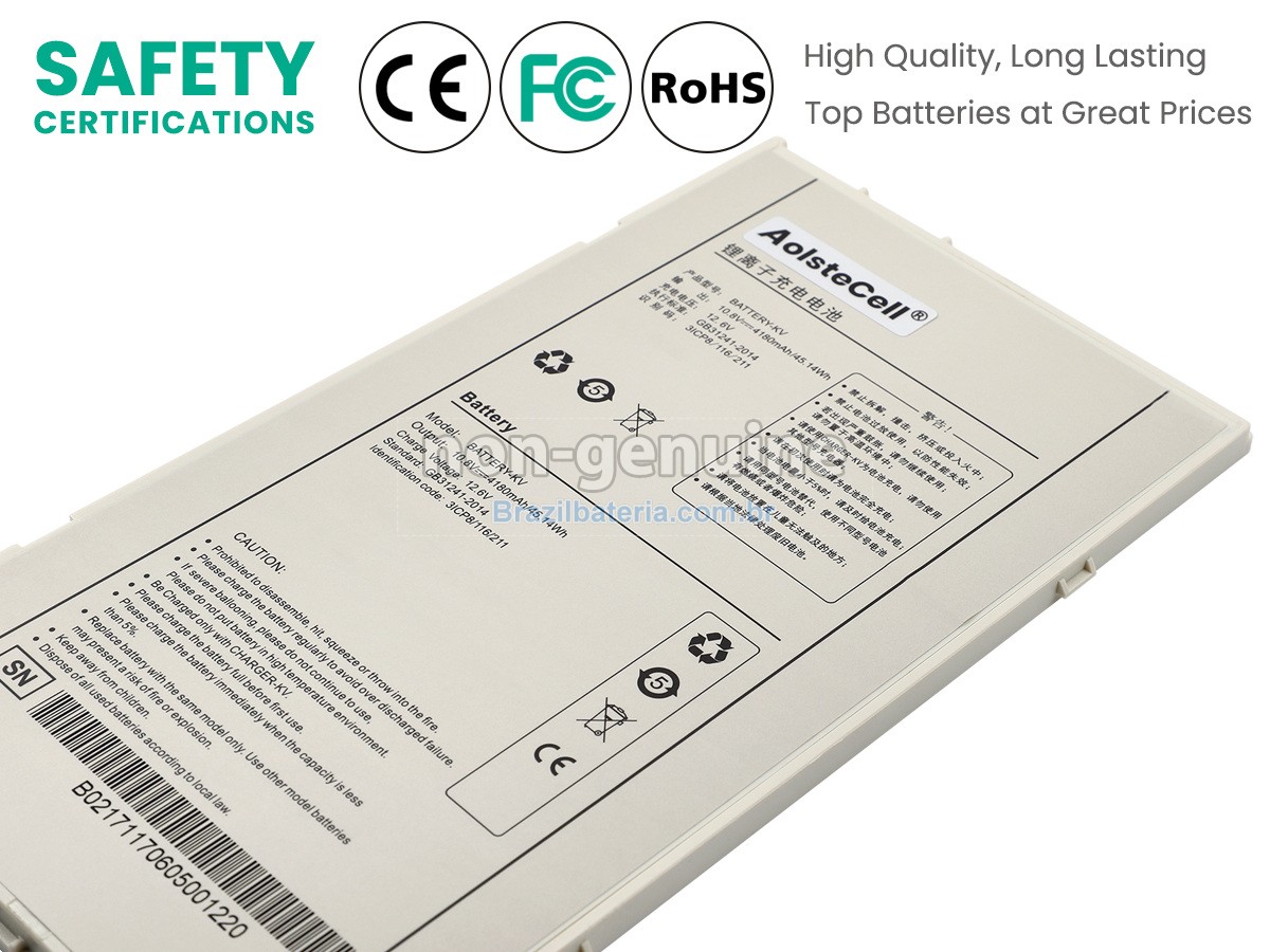 Bateria para Iray DR MARS1417V-TSI