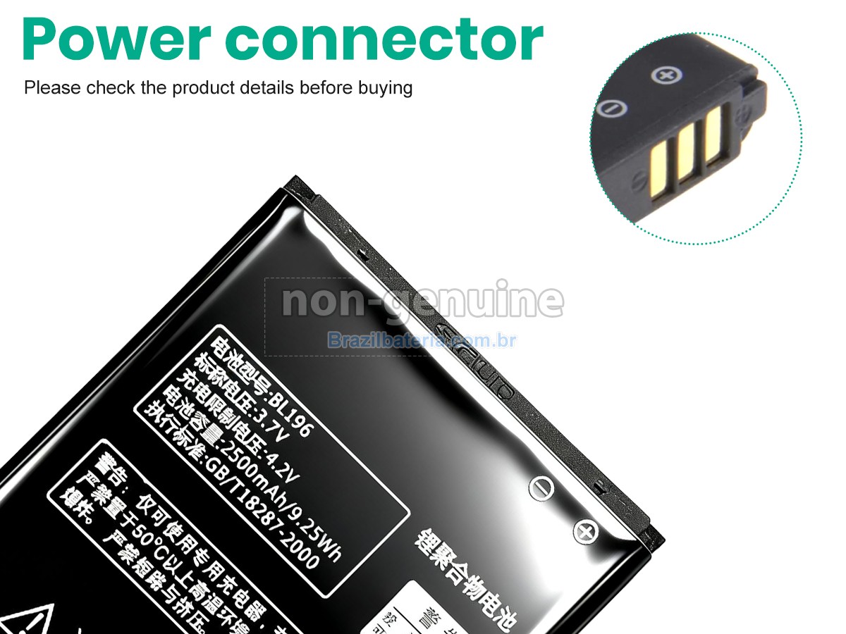 Bateria para Lenovo BL196