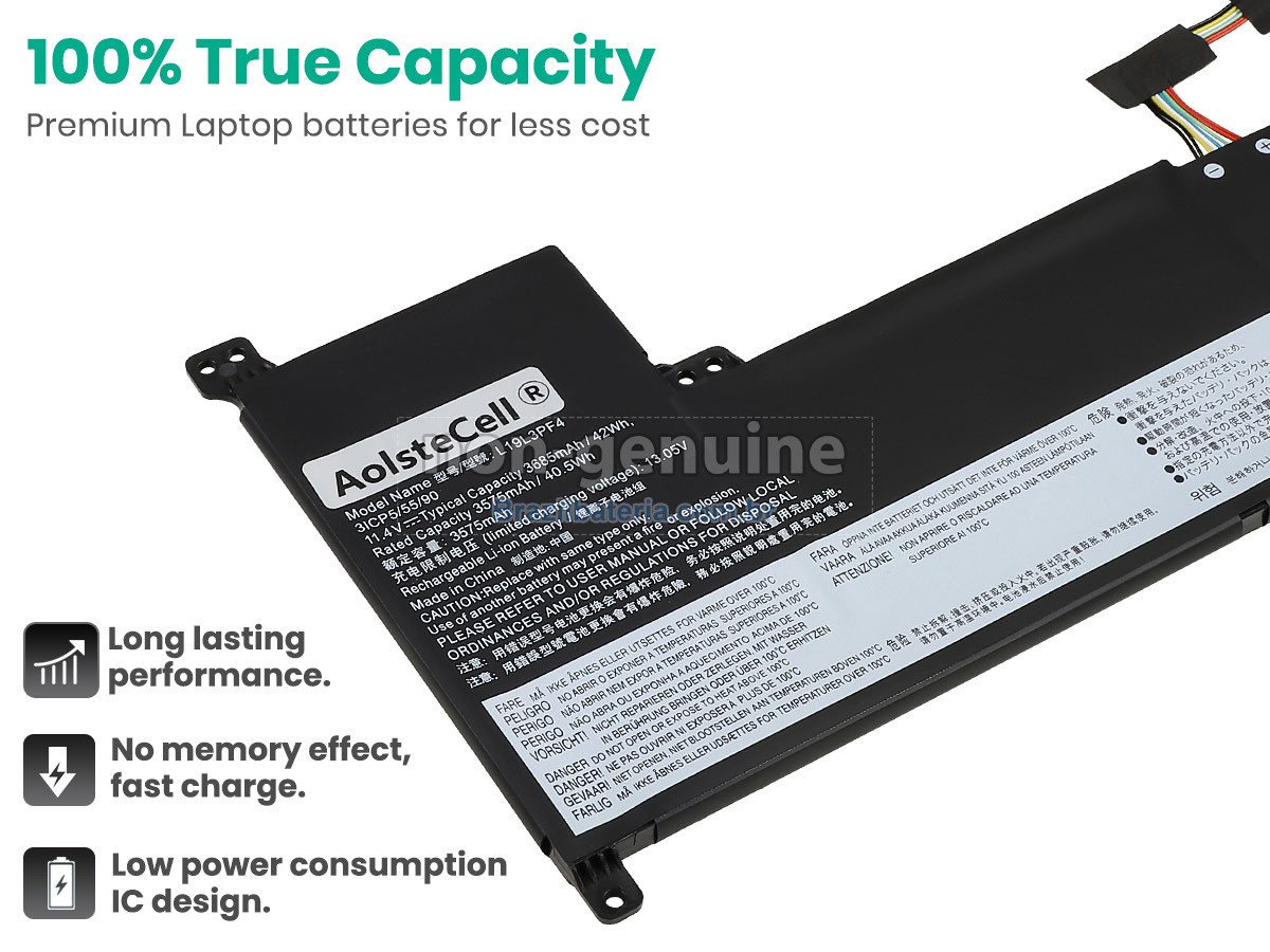 Bateria para Lenovo 5B10W89839