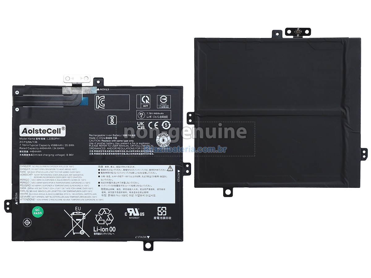Bateria para Lenovo IdeaPad DUET 3 11IAN8-82XK000BXC