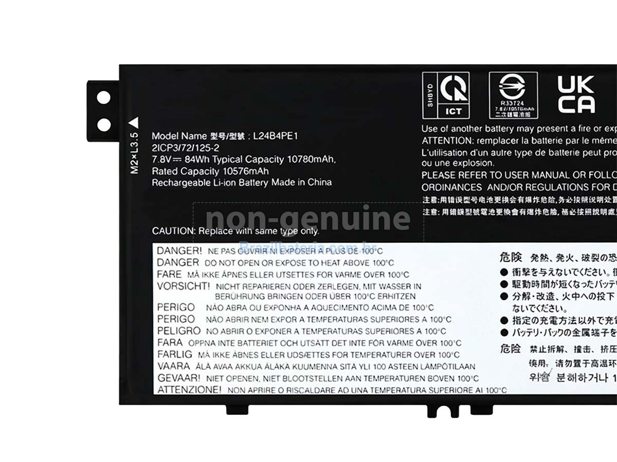 Bateria para Lenovo THINKBOOK 16 G7 QOY-21NH