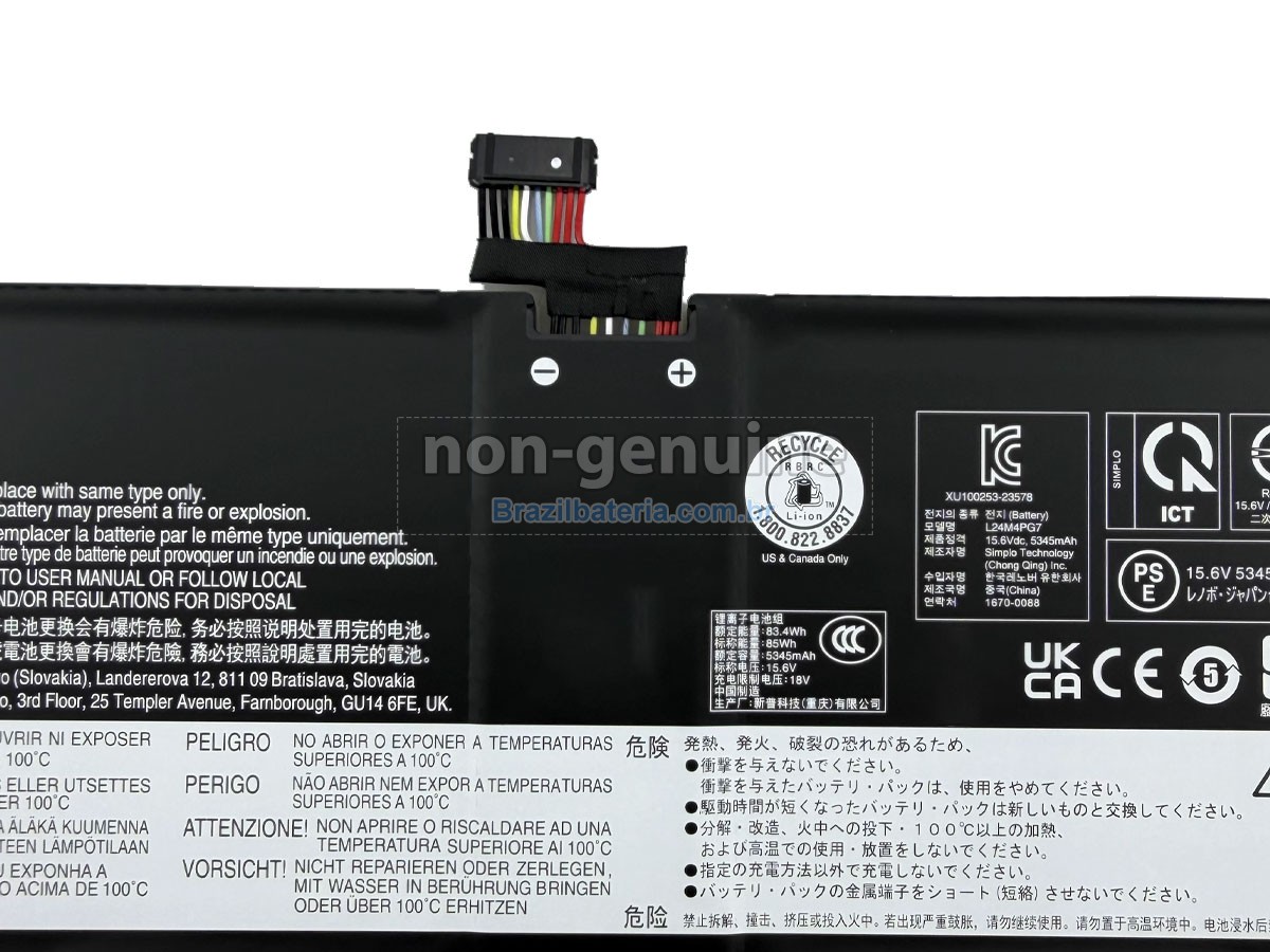 Bateria para Lenovo L24M4PG7