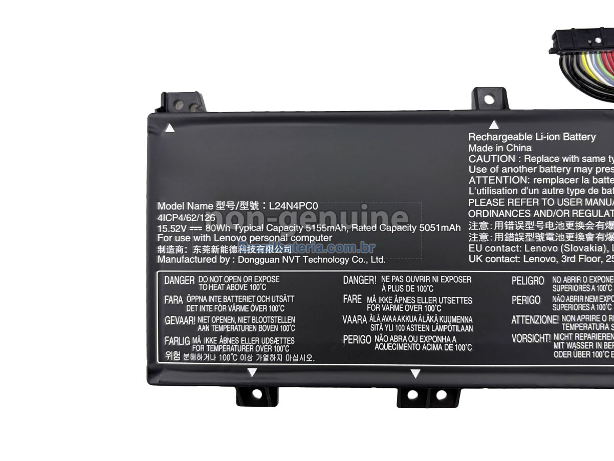 Bateria para Lenovo LEGION PRO 5 16IRX10-83NN002VSP