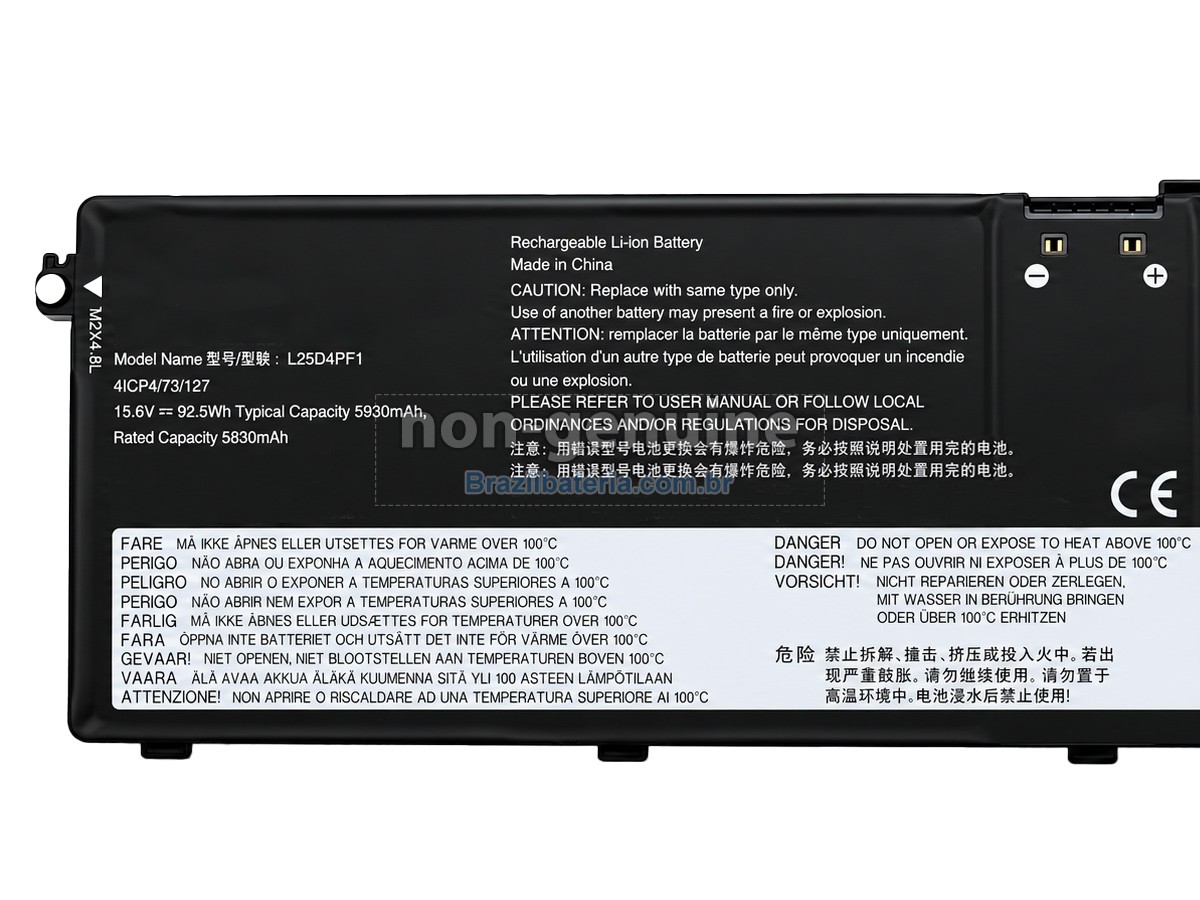 Bateria para Lenovo 5B11T85513