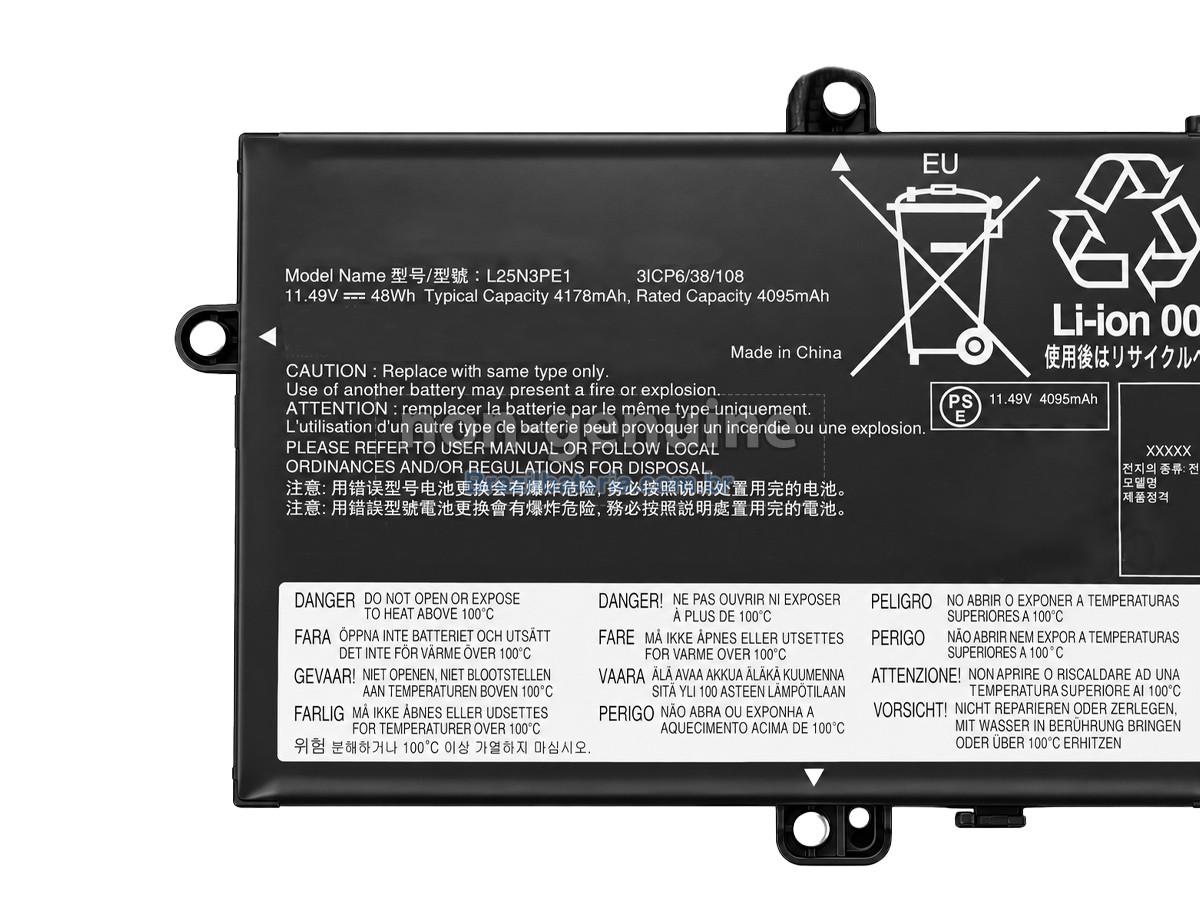 Bateria para Lenovo THINKBOOK 14 G9 IRL-21UY