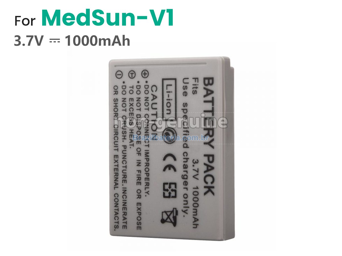 Bateria para MEDSUN V1