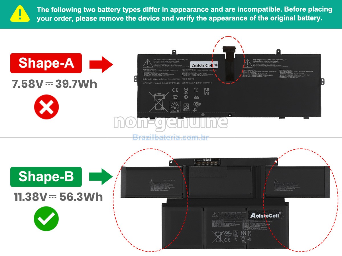 Bateria para Microsoft Surface LAPTOP STUDIO 1943