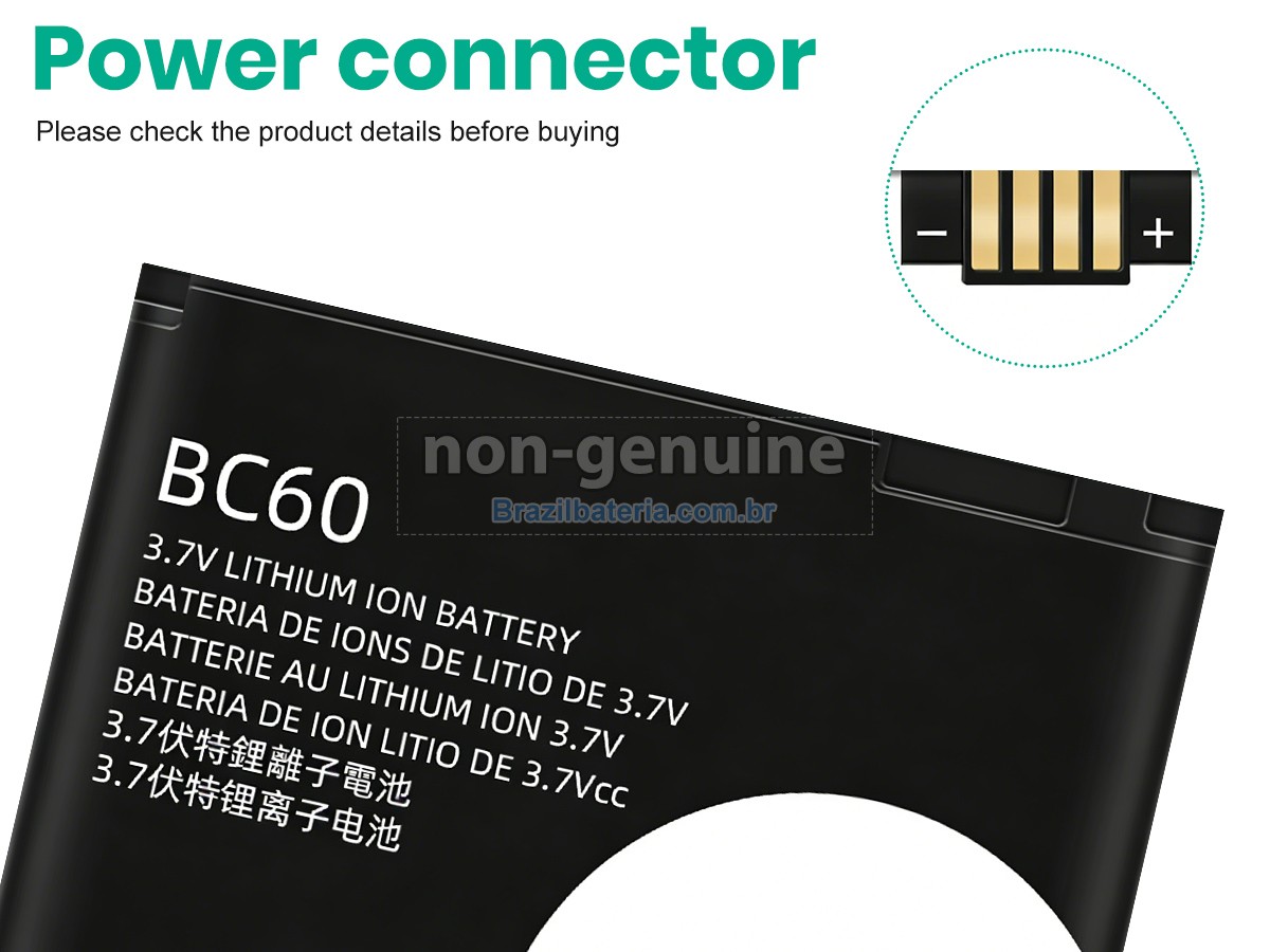 Bateria para Motorola BC60