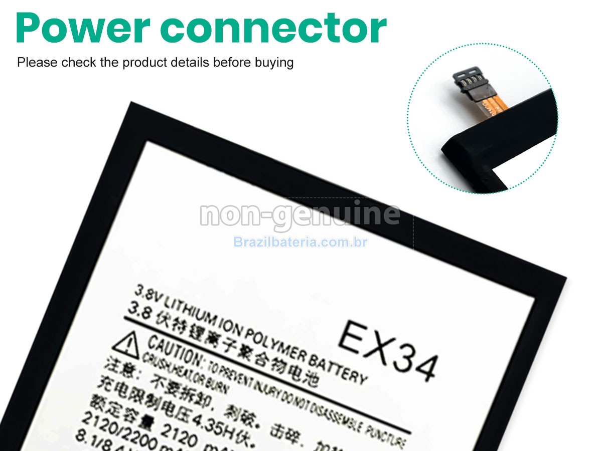Bateria para Motorola EX34