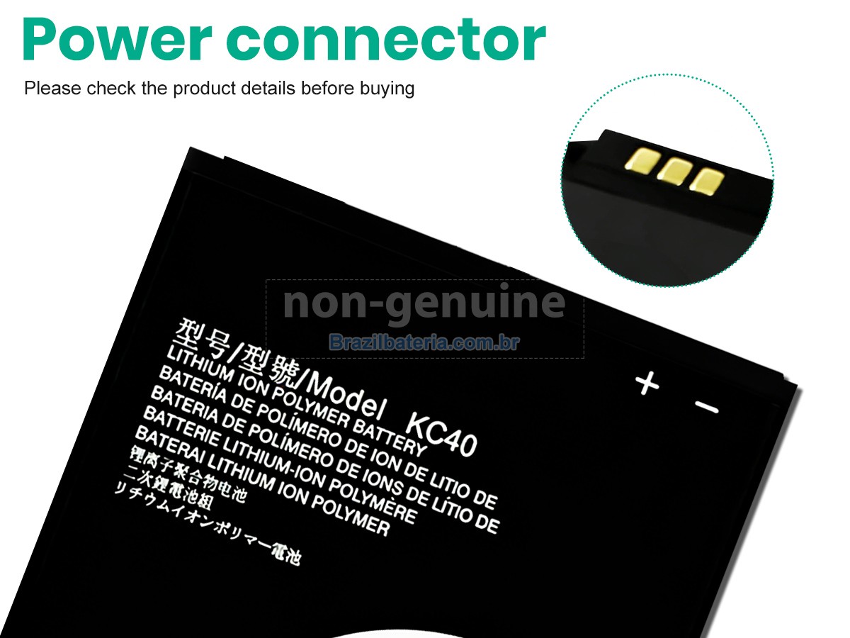 Bateria para Motorola KC40