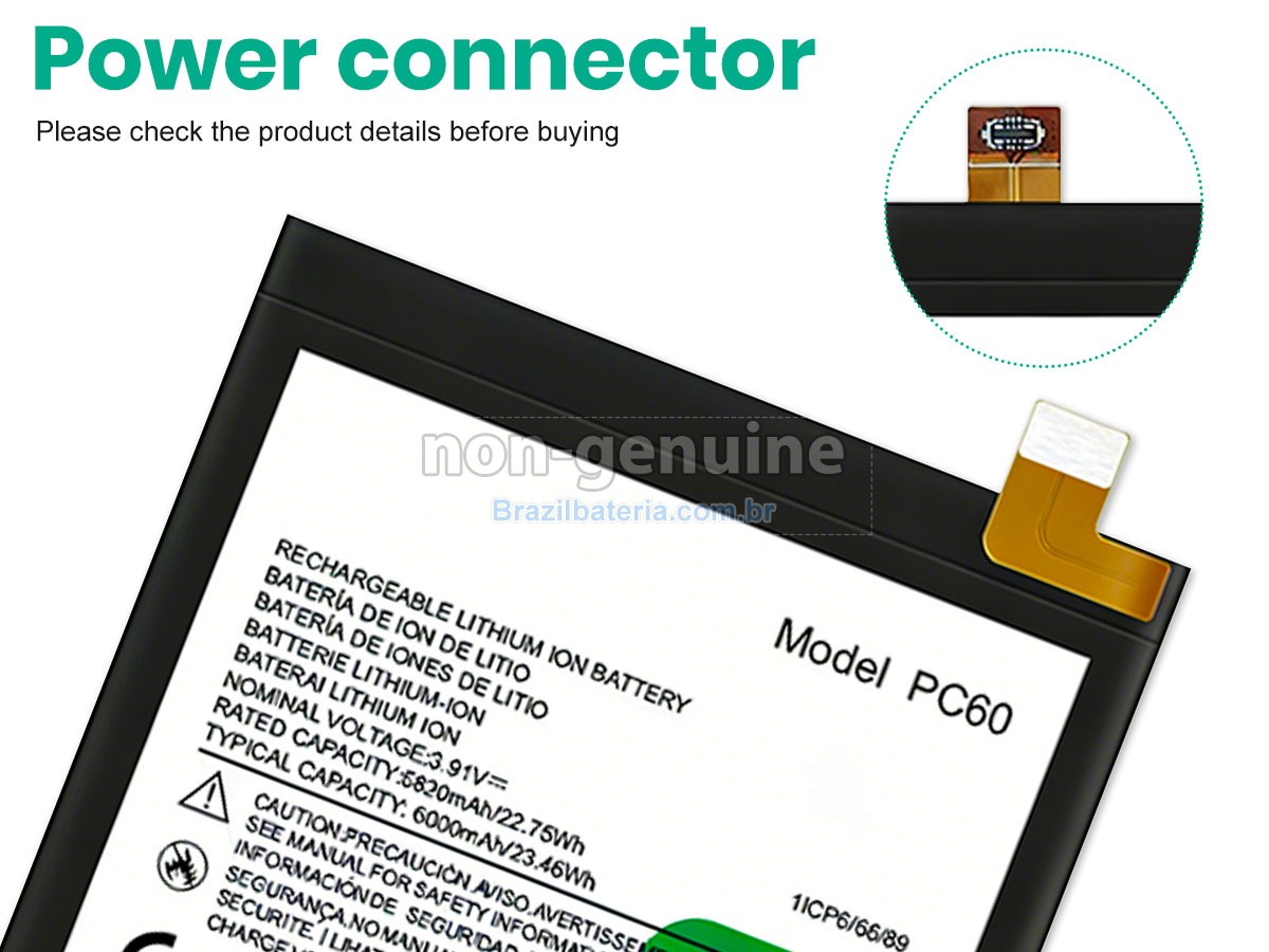Bateria para Motorola PC60