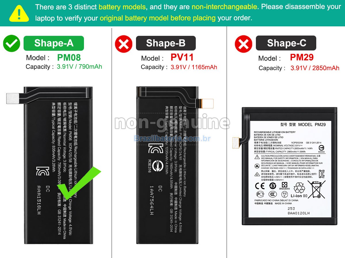 Bateria para Motorola RAZR 40 ULTRA (2023)