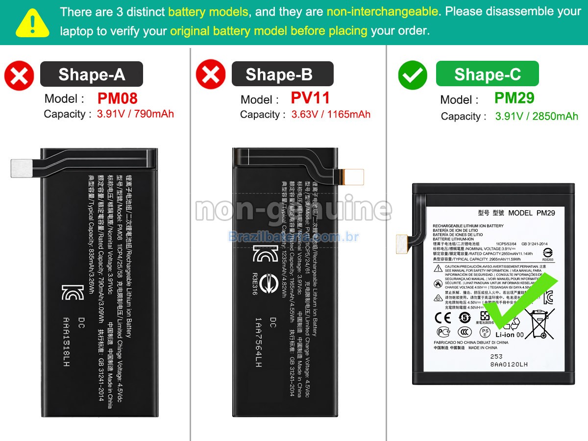 Bateria para Motorola RAZR 40 ULTRA (2023)