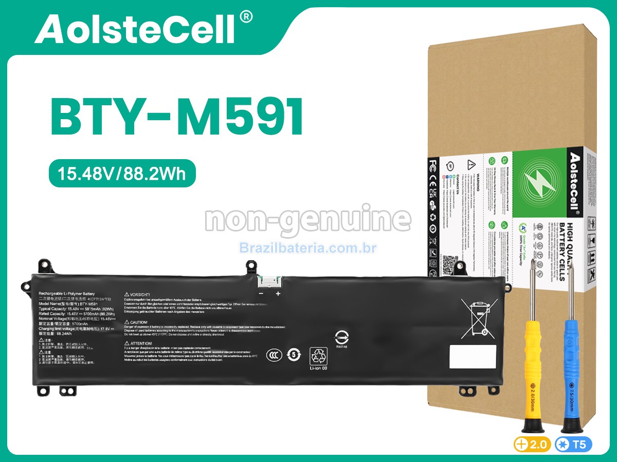 Bateria para MSI S9N-0W4J200-AQ2