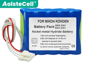bateria Nihon Kohden 10HR-4/3FAUC-NK 
