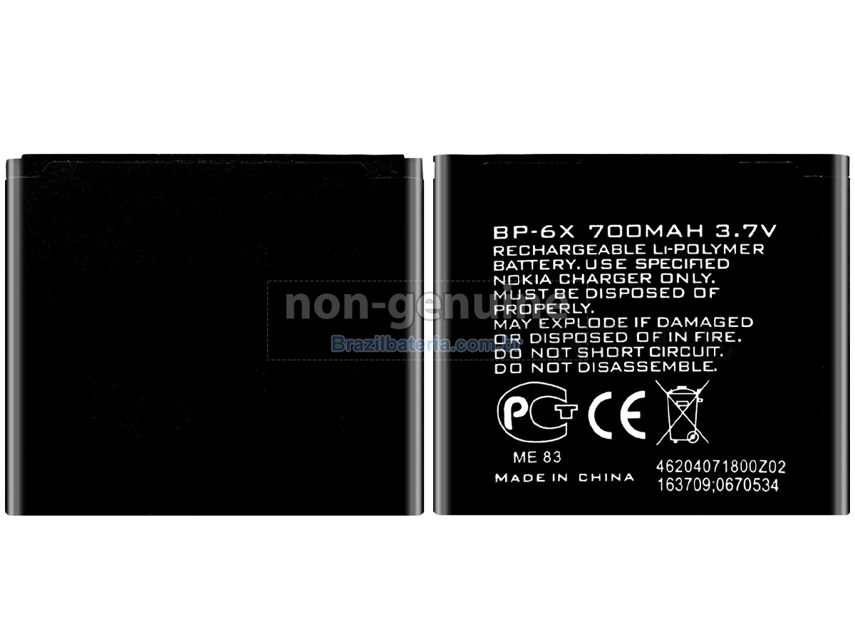 Bateria para Nokia 8800D