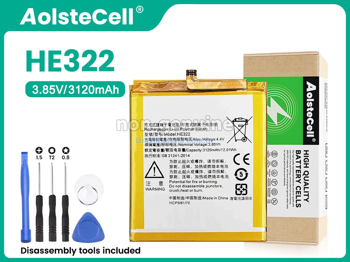 Bateria para Nokia HE322