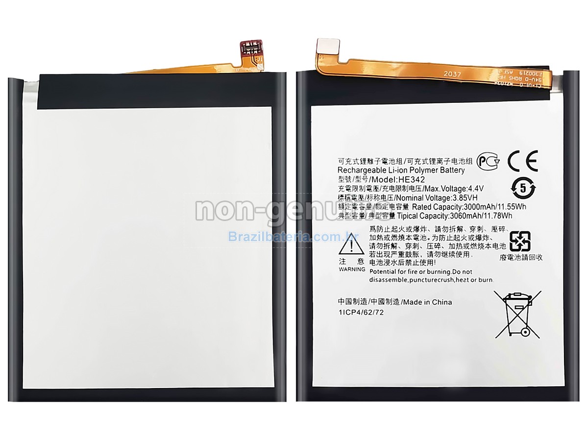 Bateria para Nokia HE342