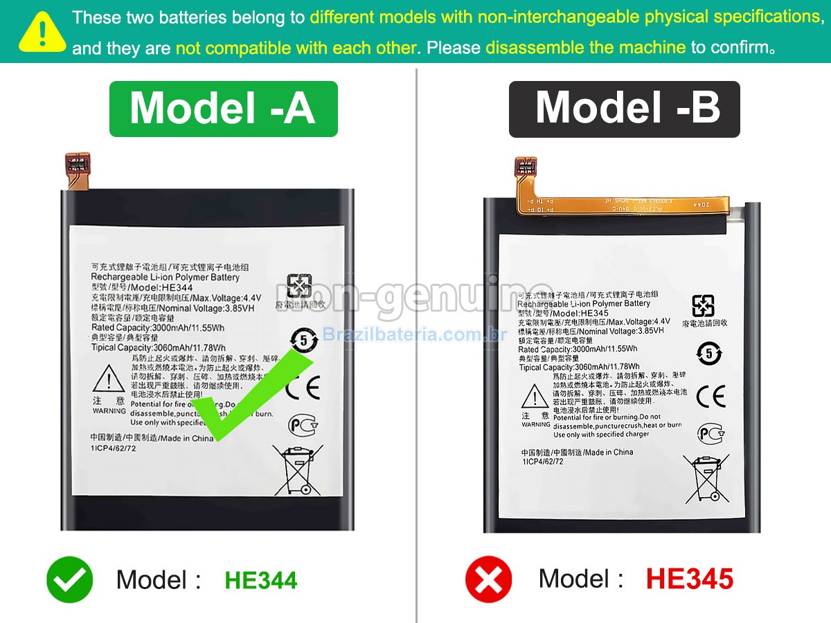 Bateria para Nokia 6(2018)