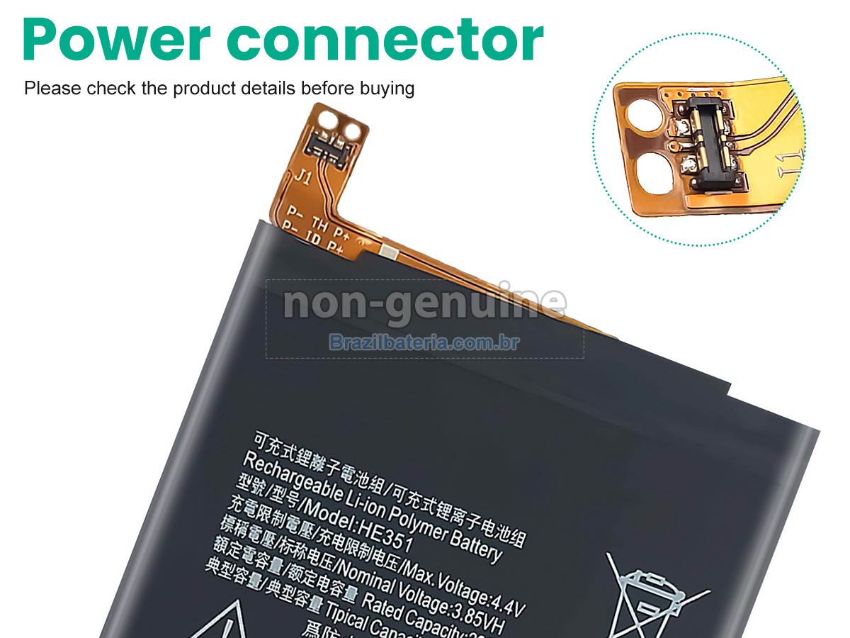 Bateria para Nokia HE351