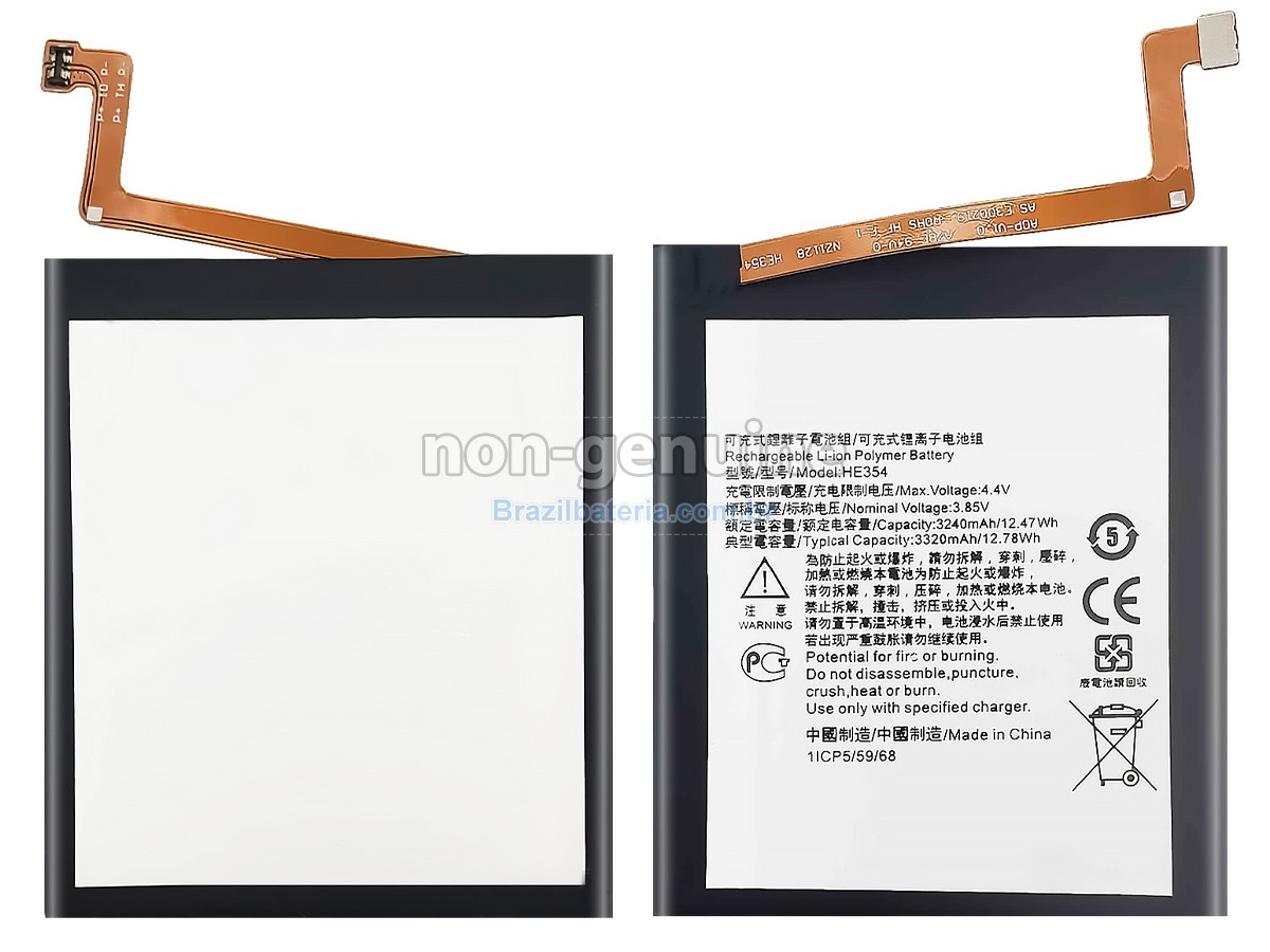 Bateria para Nokia HE354