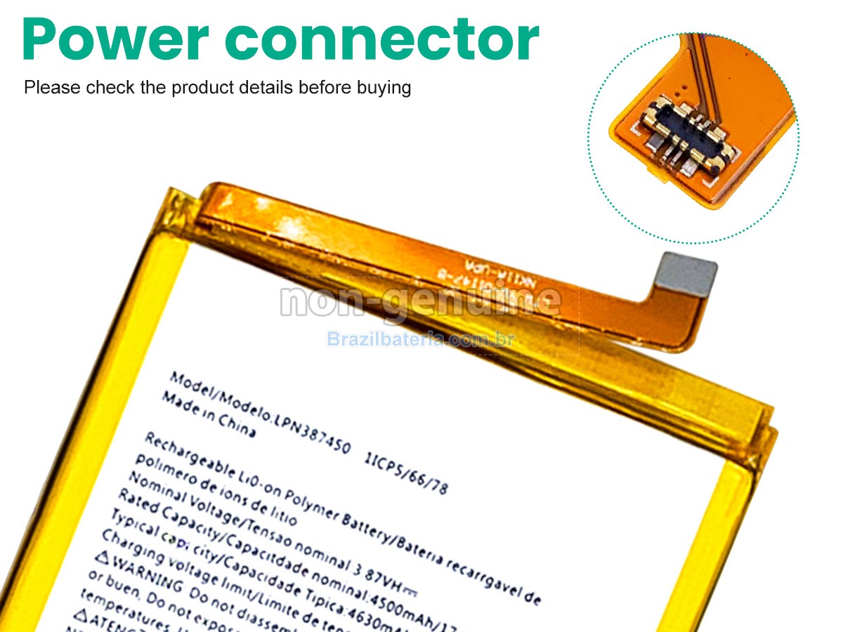 Bateria para Nokia LPN387450