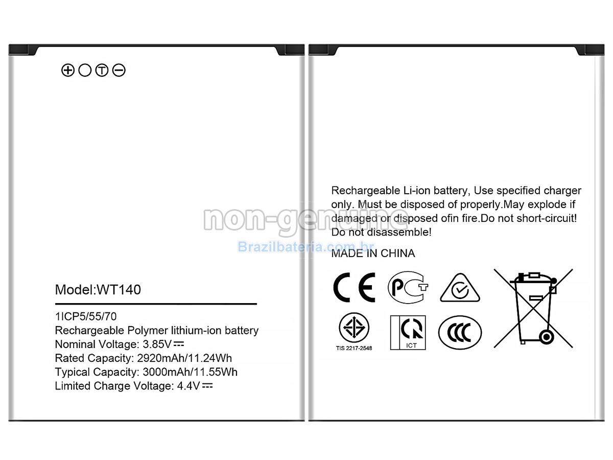 Bateria para Nokia WT140