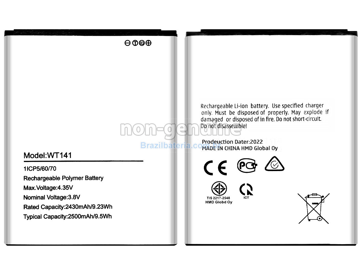 Bateria para Nokia C1 2ND EDITION