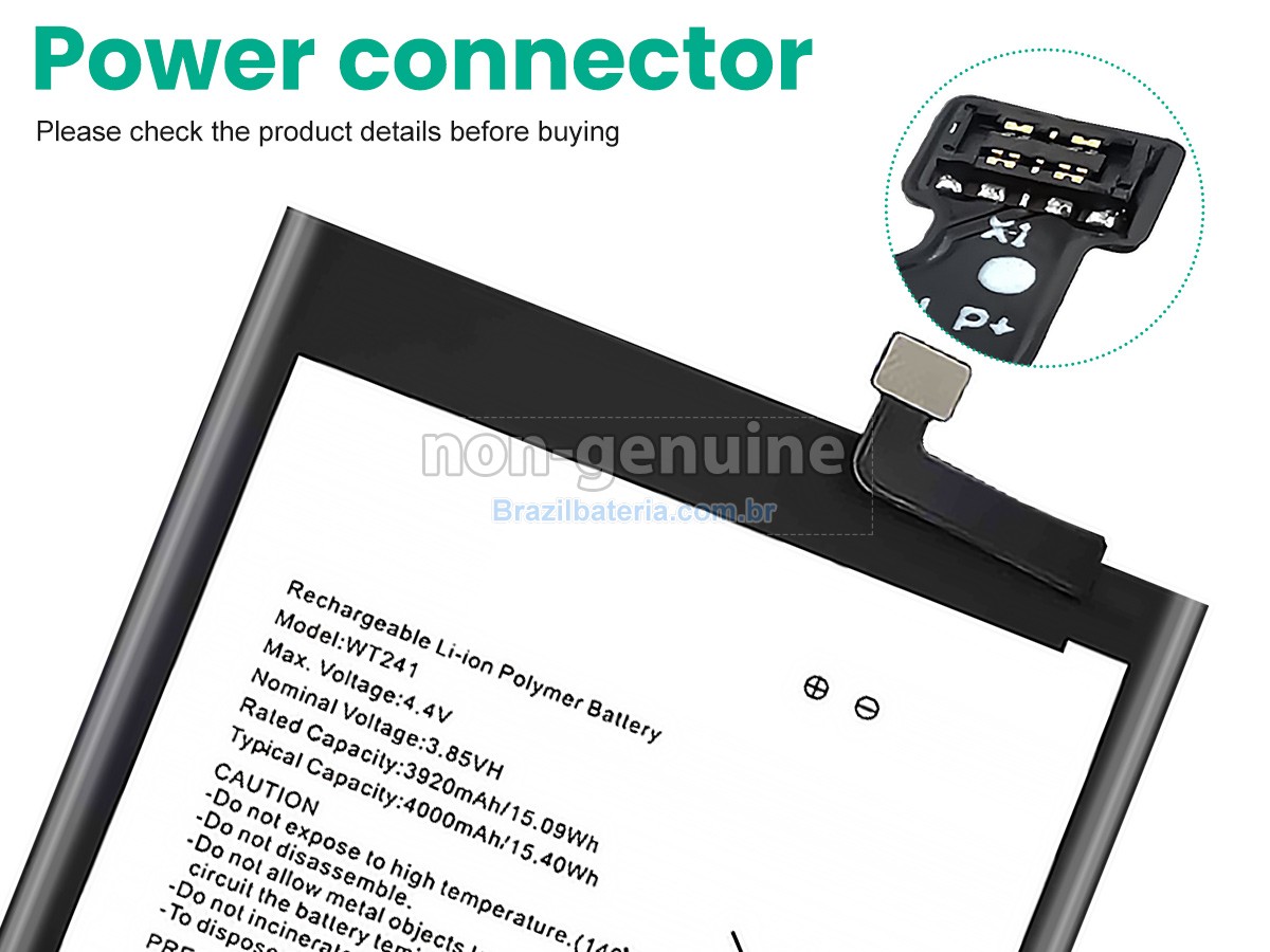 Bateria para Nokia WT241