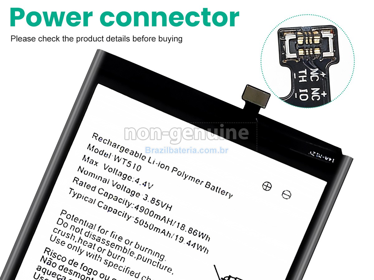 Bateria para Nokia WT510