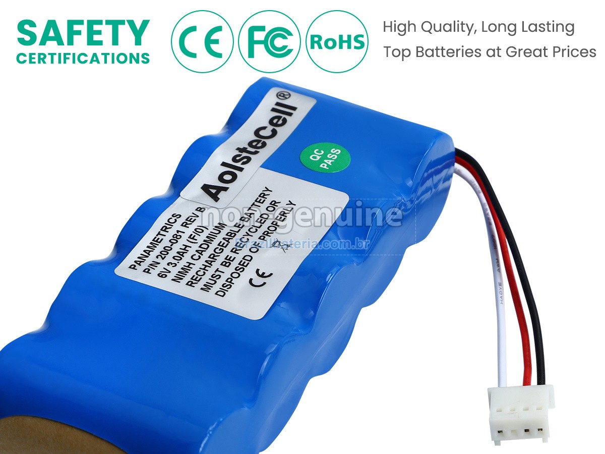 Bateria para Panametrics PT878 FLOWMETER