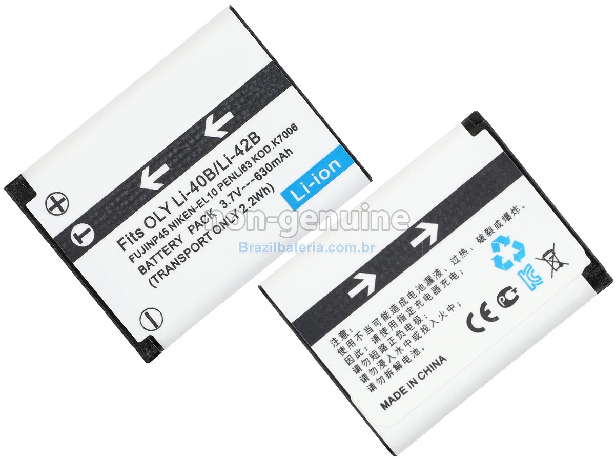 Bateria para PENTAX D-LI108