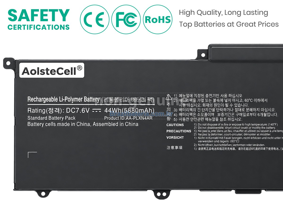 Bateria para Samsung NP900X3C-A02PL