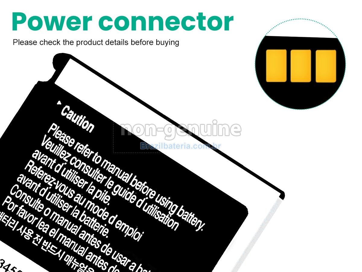 Bateria para Samsung AB653450CABSTD