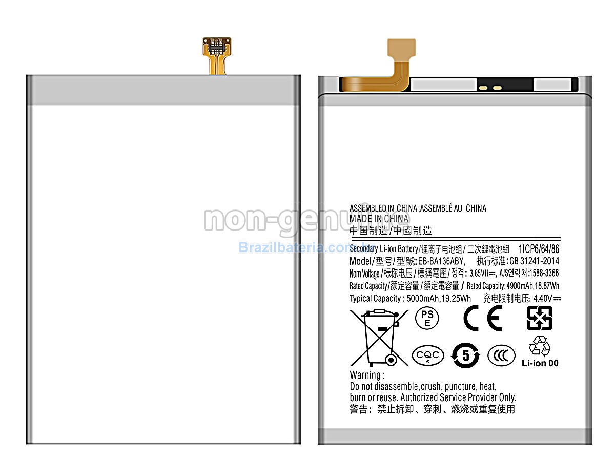 Bateria para Samsung EB-BA136ABY
