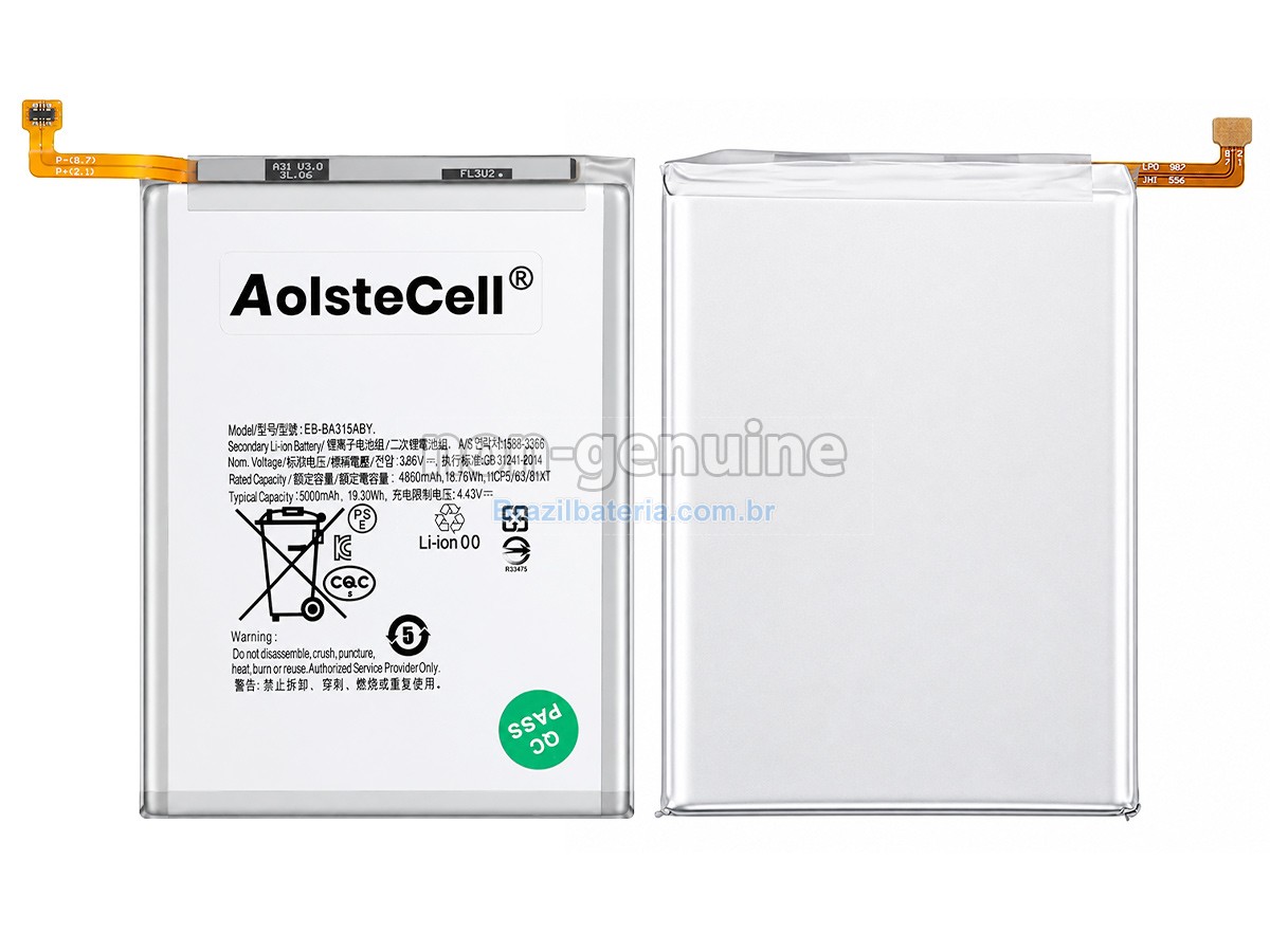 Bateria para Samsung GALAXY A31 SM-A315GZBJTPA