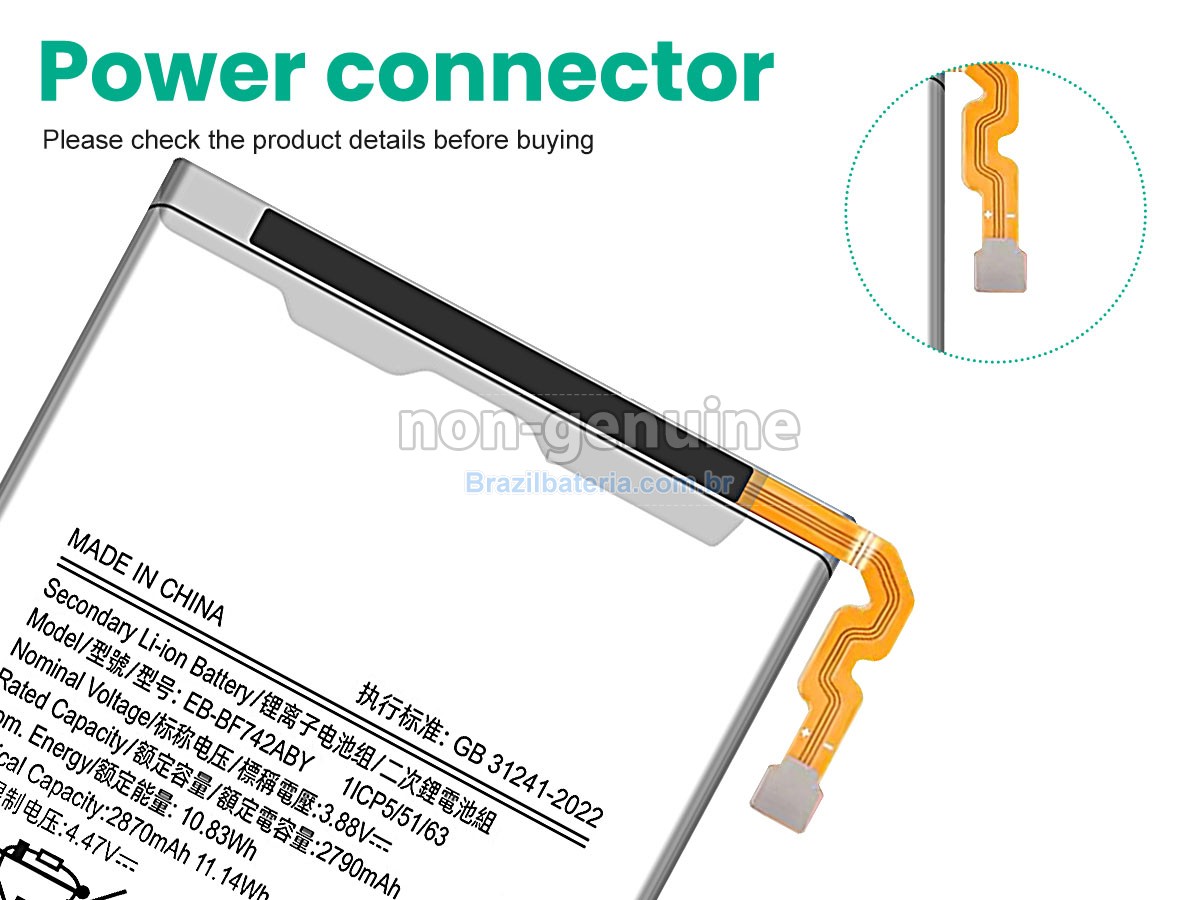 Bateria para Samsung EB-BF742ABY