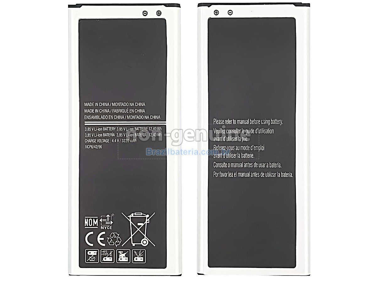 Bateria para Samsung NOTE 4