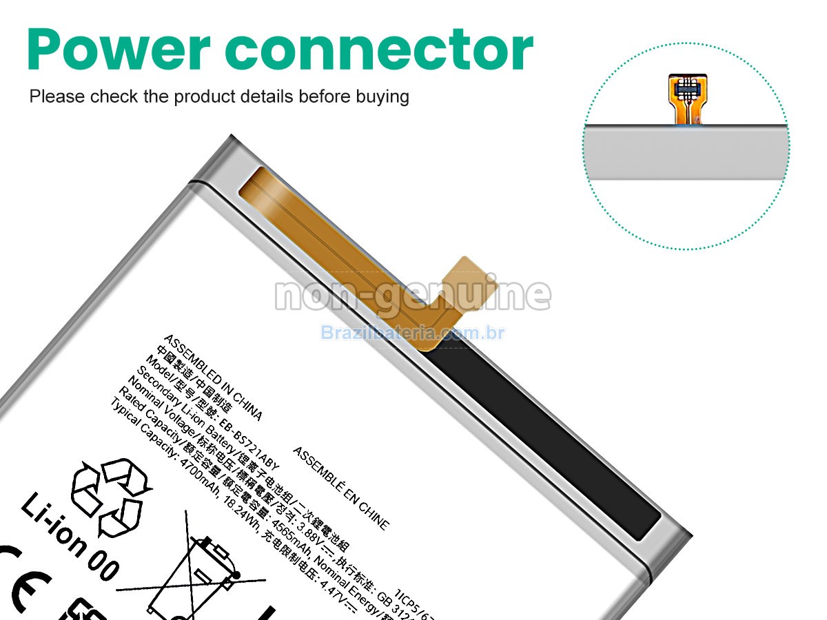 Bateria para Samsung GALAXY S24 FE SM-S721B