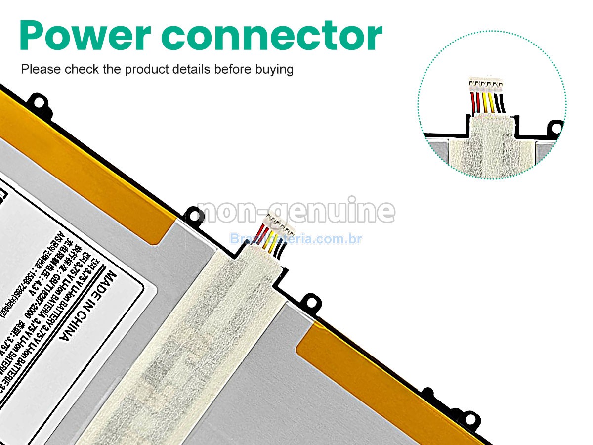 Bateria para Samsung GOOGLE NEXUS 10