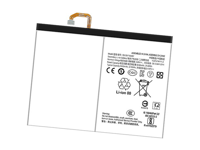 bateria Samsung Tab S9 11 2023 